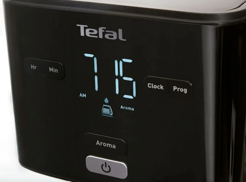 Cafetieră Tefal Smart&Light, 1000W, Negru