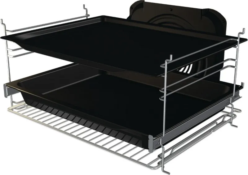 Электрический духовой шкаф Gorenje BS 737 EX, Чёрный
