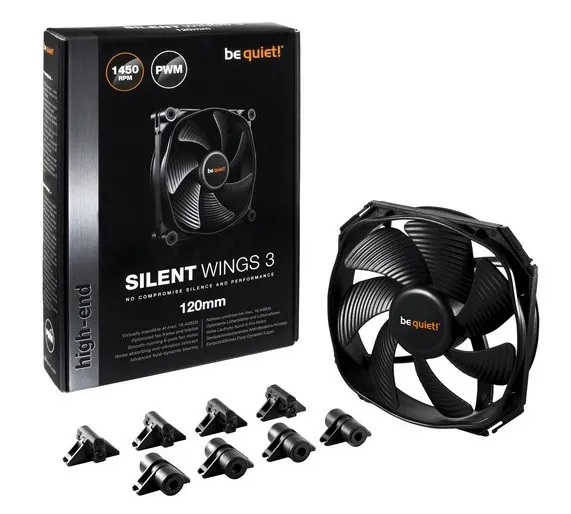 Вентилятор для ПК be quiet! SILENT WINGS 3 120mm PWM, 120 мм