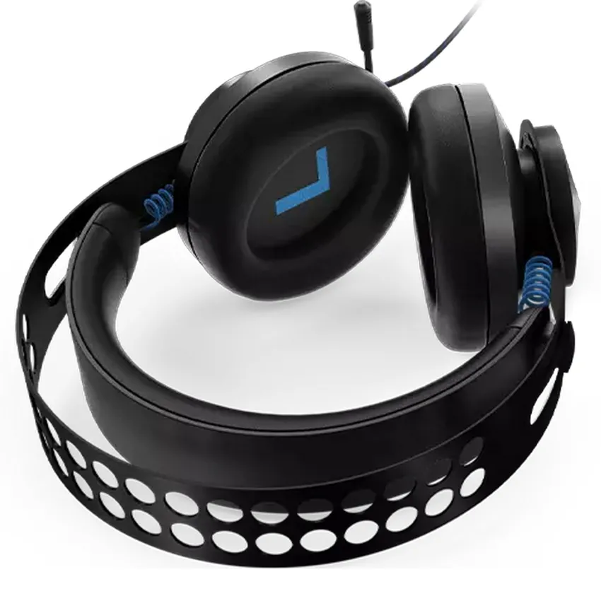 Игровая Гарнитура Lenovo H300, Проводной аналоговый, Чёрный