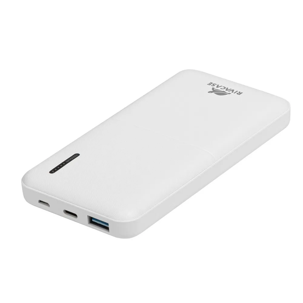 Power Bank Rivacase 10000 mAh QC 3.0/PD, VA2531, White