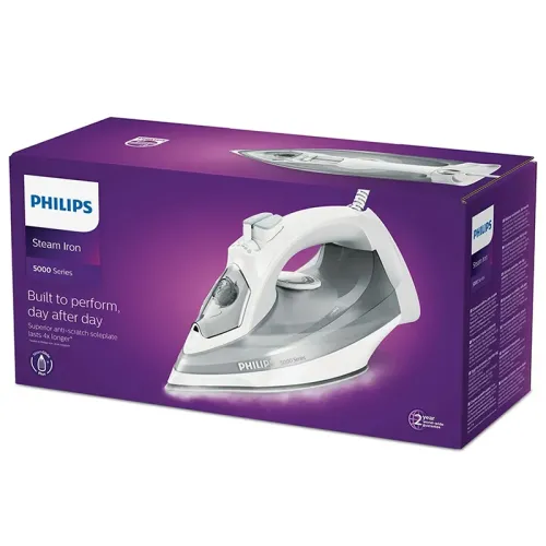 Fier de călcat PHILIPS DST5010/10, 2400W, Gri Alb