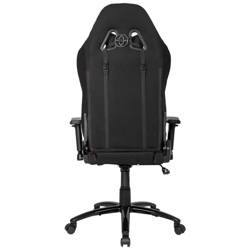 Scaun Gaming AKRacing CORE EX, Textil, Negru/Rosu