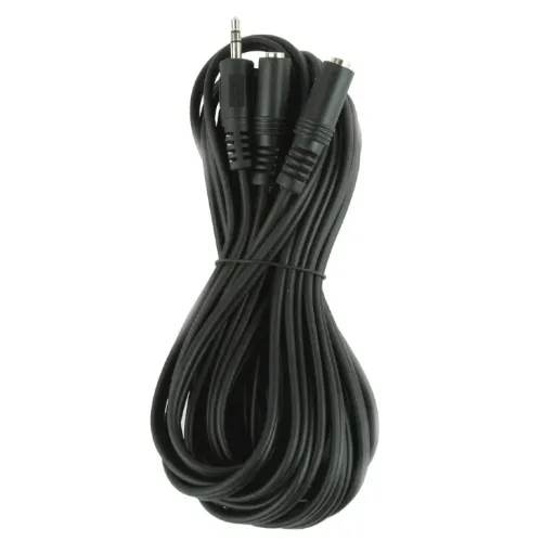Аудиокабель Cablexpert CCA-415, 3.5mm 3-pin (M) - 2x 3.5mm 3-pin (F), 5м, Чёрный