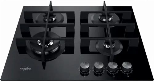 Plită pe gaz Whirlpool GOWL 628/NB, Negru