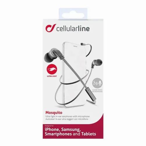 Căști Cellularline Mosquito, Negru