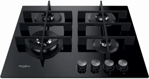 Plită pe gaz Whirlpool GOWL 628/NB, Negru