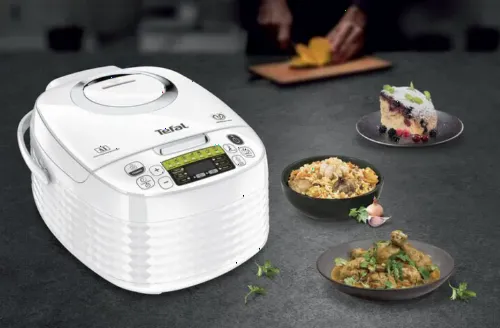 Мультиварка Tefal FUZZY SPHERICAL POT RK745, Белый