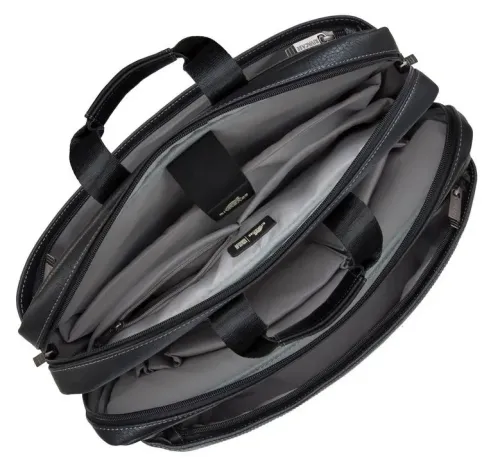 Сумка для ноутбука RivaCase Orly, 16", Полиэстер, Чёрный