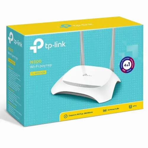Router fără fir TP-LINK TL-WR840N, Alb