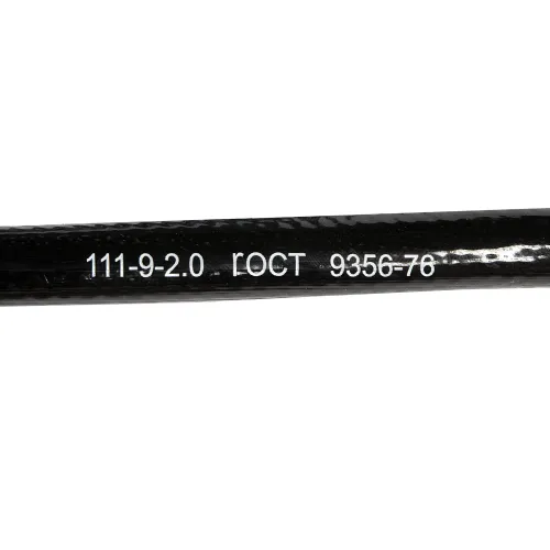 Furtun gaz Micul Fermier negru 50m/l