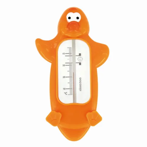 Termometru de baie Kikka Boo Penguin, Portocaliu