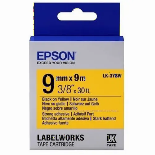  Epson LK-3YBP, 9 mm x 9 m