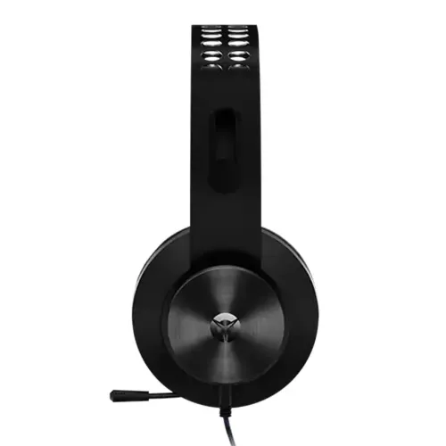 Căști gaming Lenovo H300, Cu fir, Negru