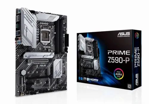 Placă de bază ASUS PRIME Z590-P, LGA1200, Intel Z590, ATX