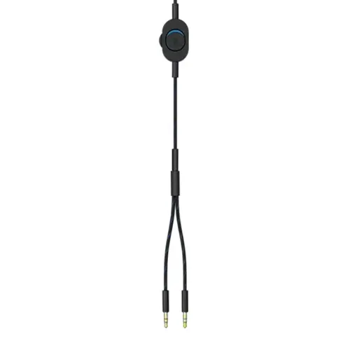 Căști gaming Lenovo H300, Cu fir, Negru