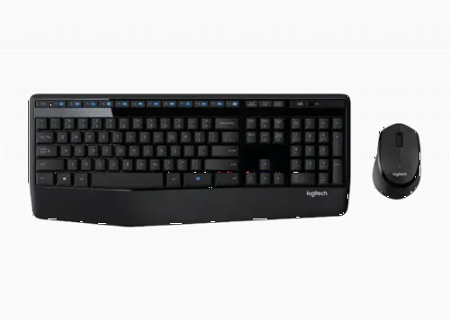 Set Tastatură + Mouse Logitech MK345, Fără fir, Negru