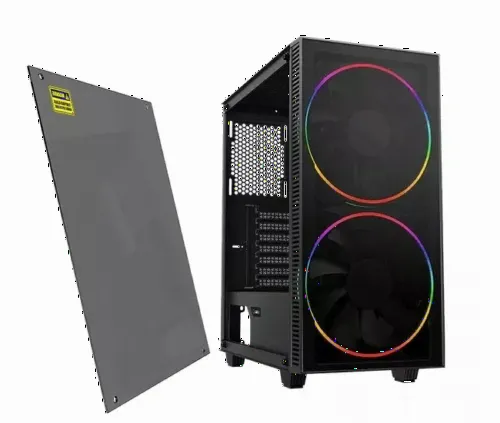 Компьютерный корпус Gamemax Aero, Midi-Tower, ATX, Чёрный