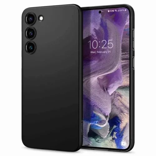 Чехол Spigen Samsung S23, Airskin, Чёрный