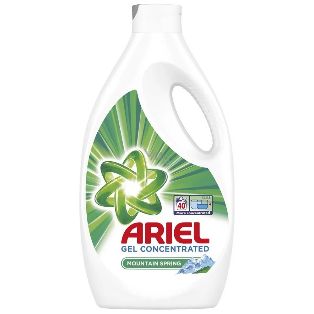 Detergent lichid Ariel Mountain Spring, 2.2 L