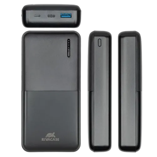 Power Bank Rivacase 20000 mAh QC 3.0/PD, VA2571, Black