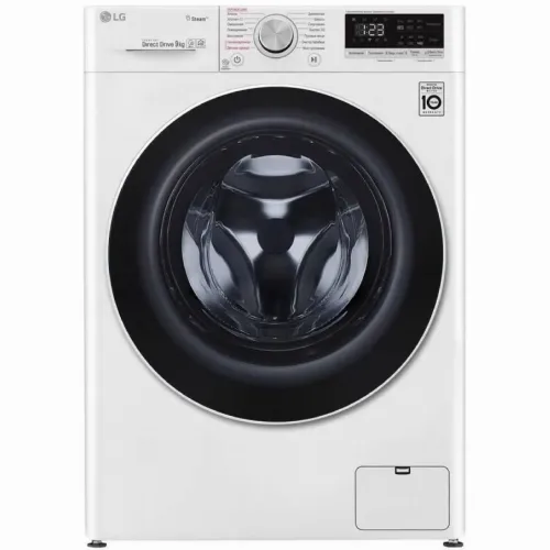 Mașină de spălat LG F4V5VS0W, 9kg, Alb