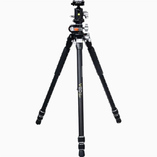 Tripied Foto-Video Vanguard VEO3 263AB, Cap video/Cap trepied de minge, Negru