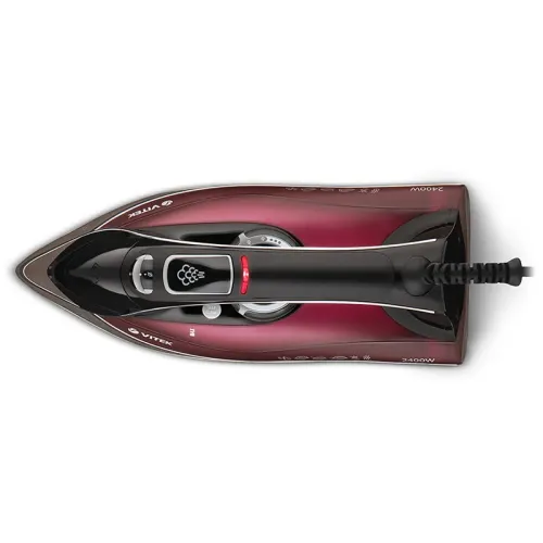 Fier de călcat VITEK VT-1240, 2400W, Visiniu