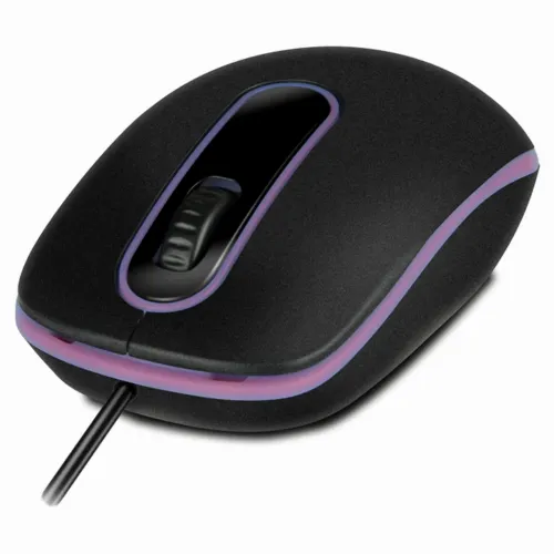 Mouse SVEN RX-90, Optical, 1000 dpi, 3 buttons, Ambidextrous, Black, USB                           