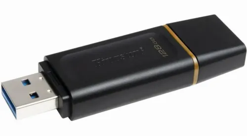 Memorie USB Kingston DataTraveler Exodia, 128GB, Negru/Galben