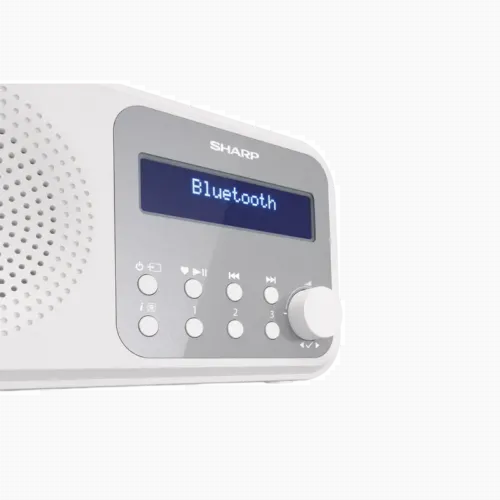 Портативное радио Sharp DR-P420WHV01, Белый