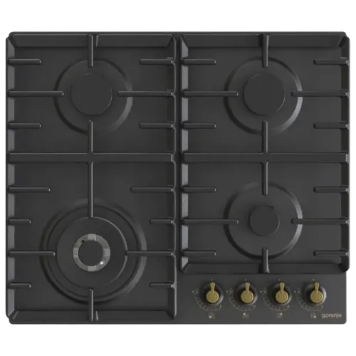 Plită pe gaz Gorenje GW 642 CLB, Negru