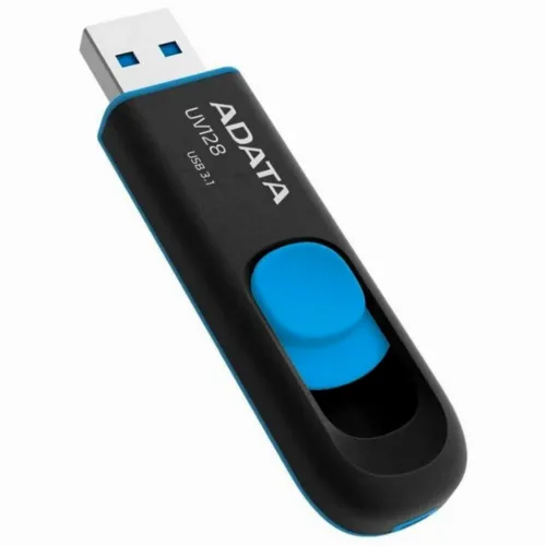 Memorie USB ADATA UV128, 32GB, Negru/Albastru