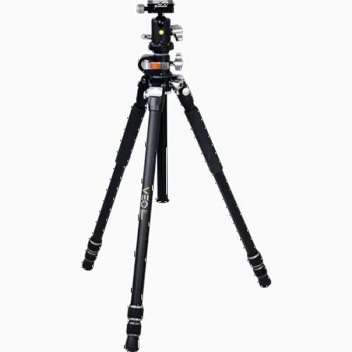 Tripied Foto-Video Vanguard VEO3 263AB, Cap video/Cap trepied de minge, Negru