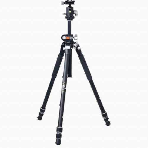 Tripied Foto-Video Vanguard VEO3 263AB, Cap video/Cap trepied de minge, Negru