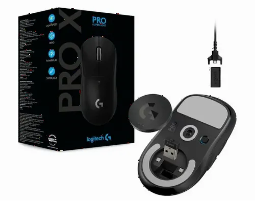 Gaming Mouse Logitech PRO X Superlight, Negru