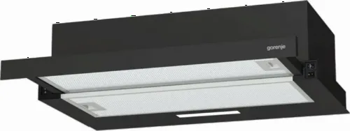 Hota încorporabilă Gorenje TH 60E3 B, Negru