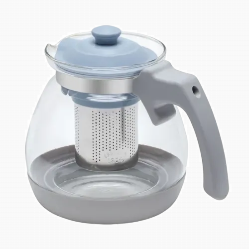 Ceainic cu infuzor RESTO 90510, 1,2L, Gri