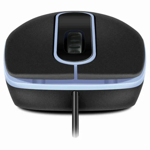 Mouse SVEN RX-90, Optical, 1000 dpi, 3 buttons, Ambidextrous, Black, USB                           