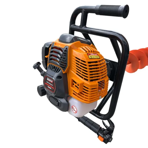 Мотобур TECHNOWORKER 5200 Industrial, с буром 150mm*800mm