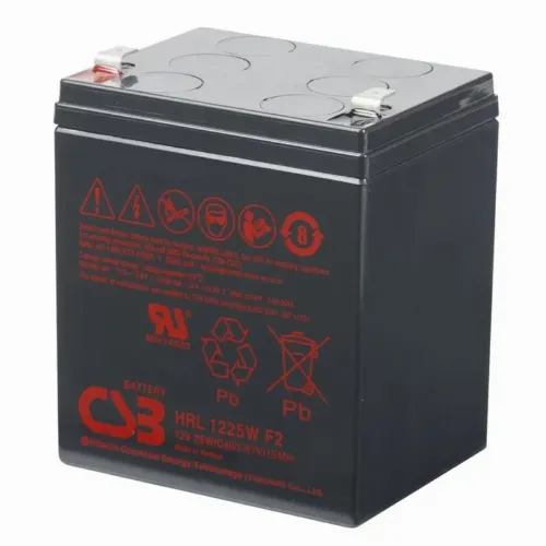 Аккумулятор для резервного питания CSB HRL1225W, 12В 6