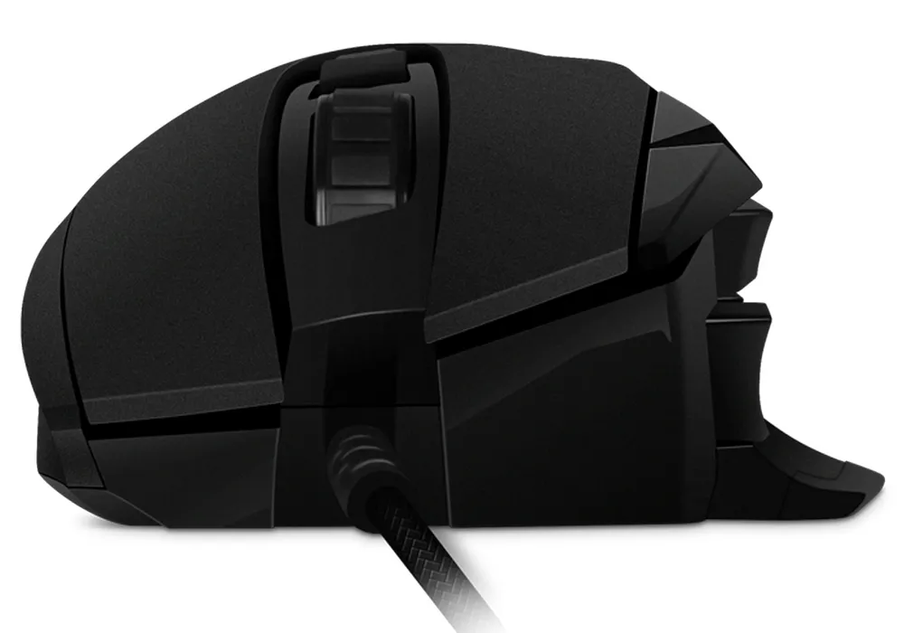 Gaming Mouse SVEN RX-G975, Optical, 200-10000 dpi, 10 buttons, Soft Touch, RGB, Black, USB