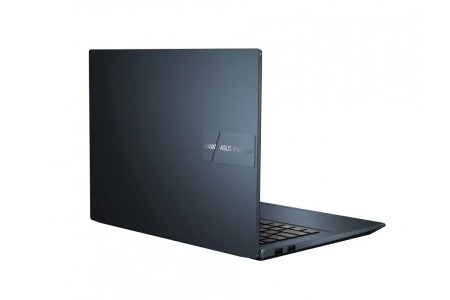 Laptop 14" ASUS Vivobook Pro 14 OLED M3401QA, Quiet Blue, AMD Ryzen 5 5600H, 8GB/256GB, Fără SO