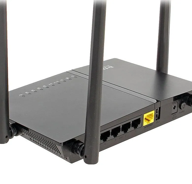 Router fără fir D-Link DIR-815/AC, 3G, Negru