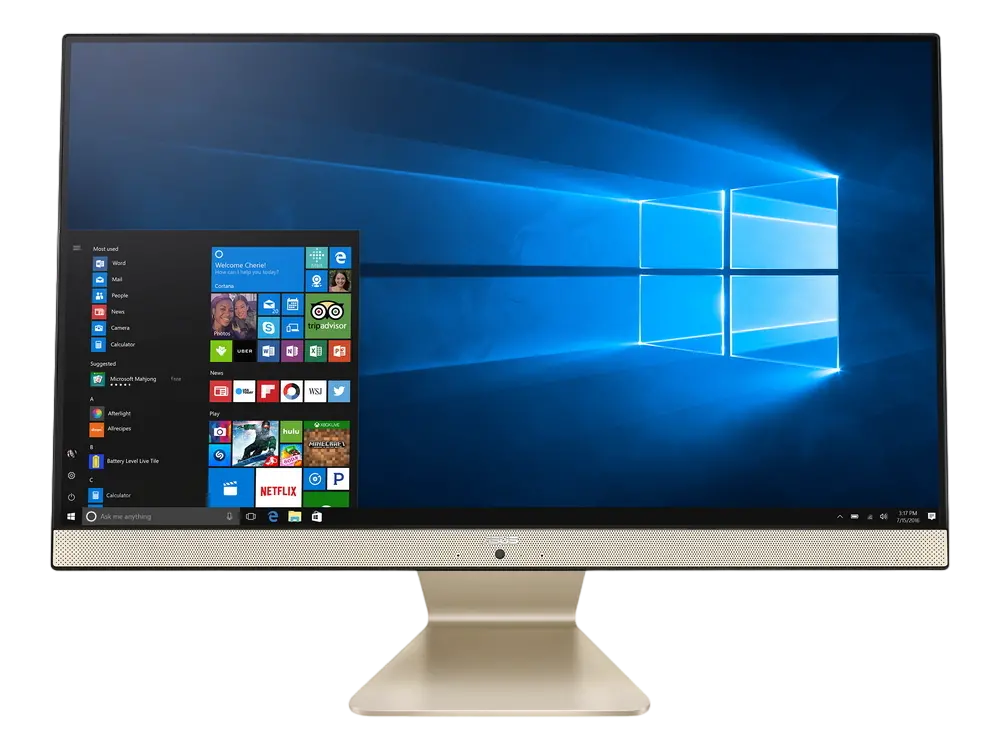 Computer All-in-One ASUS V241, 23,8", Intel Core i7-1165G7, 8GB/1000GB, Fără SO, Negru