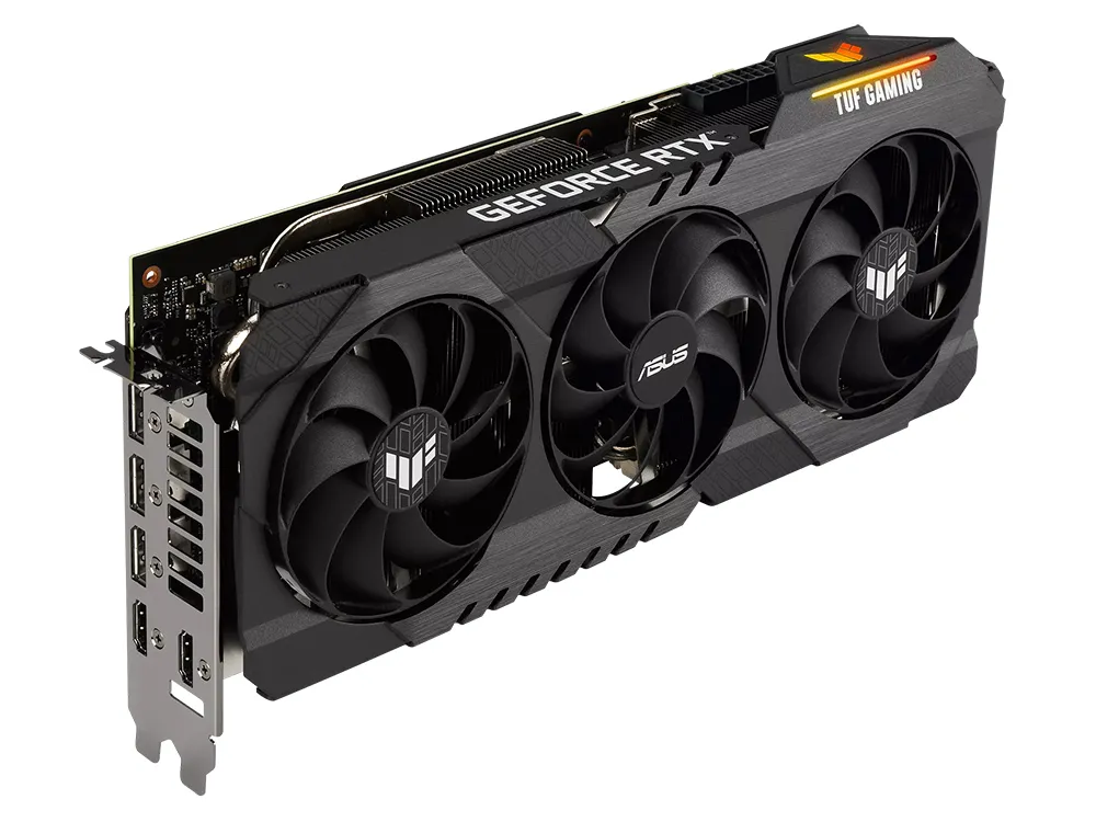 Placă Video ASUS TUF-RTX3070TI-O8G-GAMING,  8GB GDDR6X 256bit