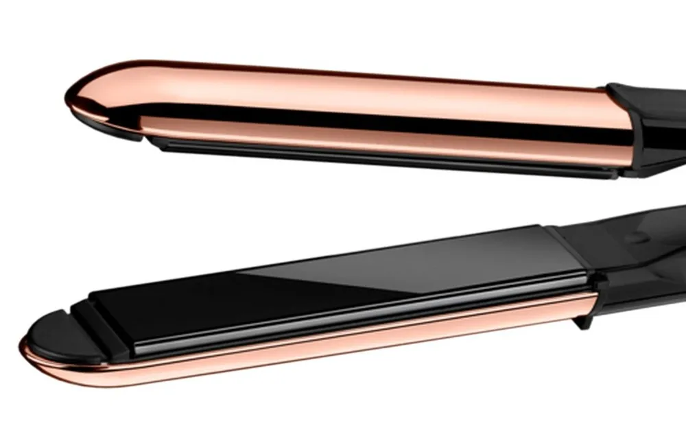 Placă de îndreptat părul BaByliss Straight & Curl Brilliance ST482E, Negru | Auriu