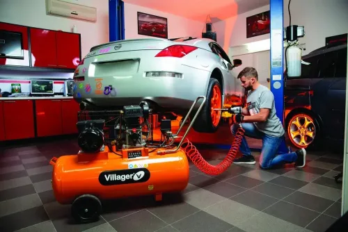 Воздушный компрессор Villager AB 200L/4 3000Вт