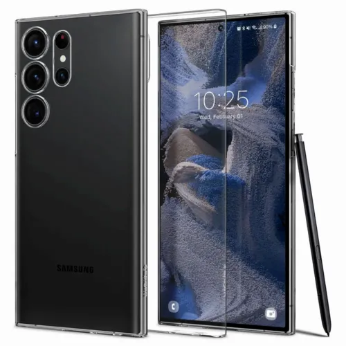 Чехол Spigen Samsung S23 Ultra, Airskin, Прозрачный