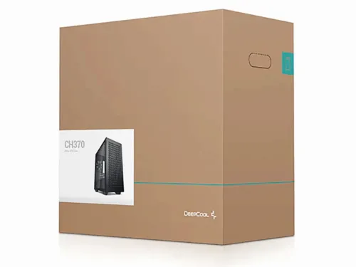 Компьютерный корпус Deepcool CH370, Mini-Tower, ATX PS2 , Чёрный